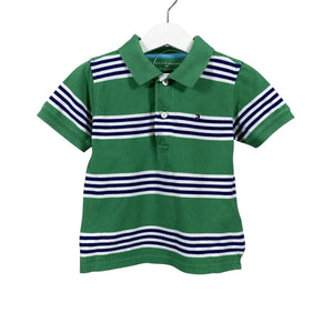 Poikien Tommy Hilfiger - Pikeepaita, koko 98 - 104 - Vihreä (1)