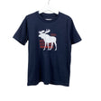 Poikien Abercrombie&Fitch - T-paita, koko 116 - 122 - Sininen ()