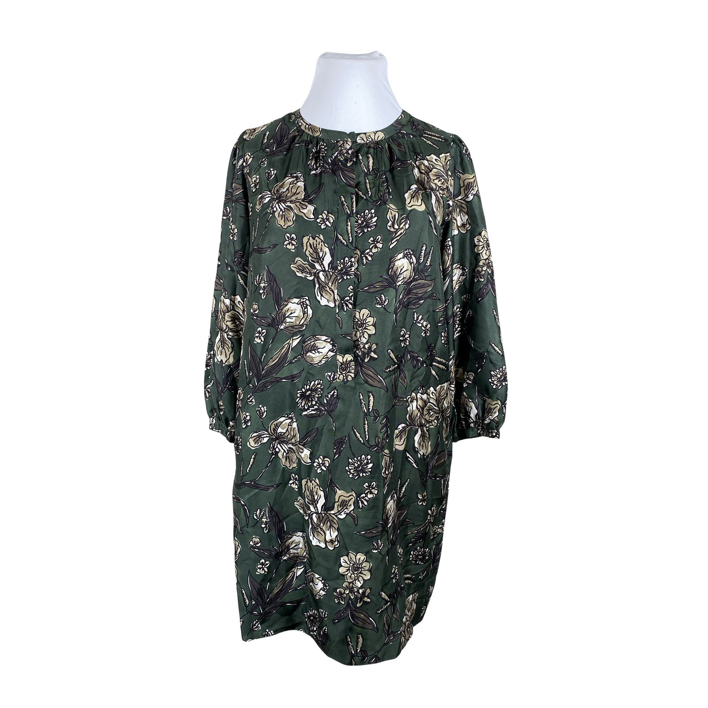 Naisten 'S MaxMara - Sifonkimekko, koko 44 - Vihreä (1)