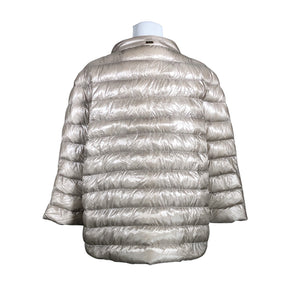 Naisten Herno - Kevyttoppatakki, koko 38 - Beige (3)