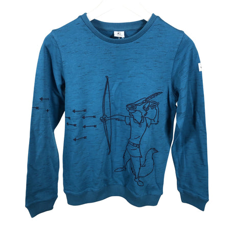 Unisex Polarn O. Pyret - Collegepaita, koko 146 - 152 - Sininen ()