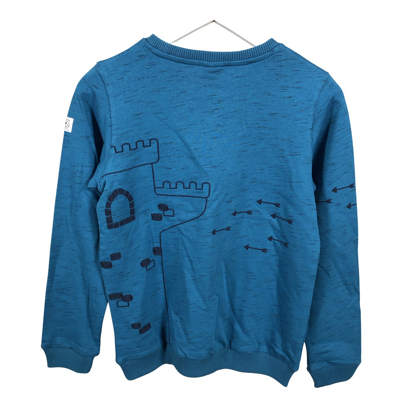 Unisex Polarn O. Pyret - Collegepaita, koko 146 - 152 - Sininen (2)