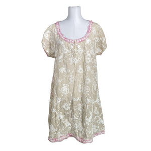 Naisten Agencies turQuoise - Kangasmekko, koko 36 - Beige (1)