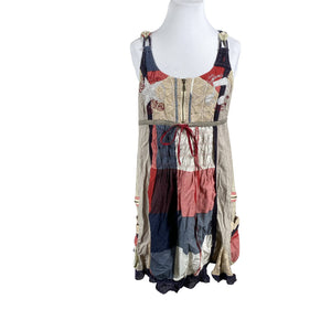 Naisten Desigual - Kangasmekko, koko 46 - Beige (1)
