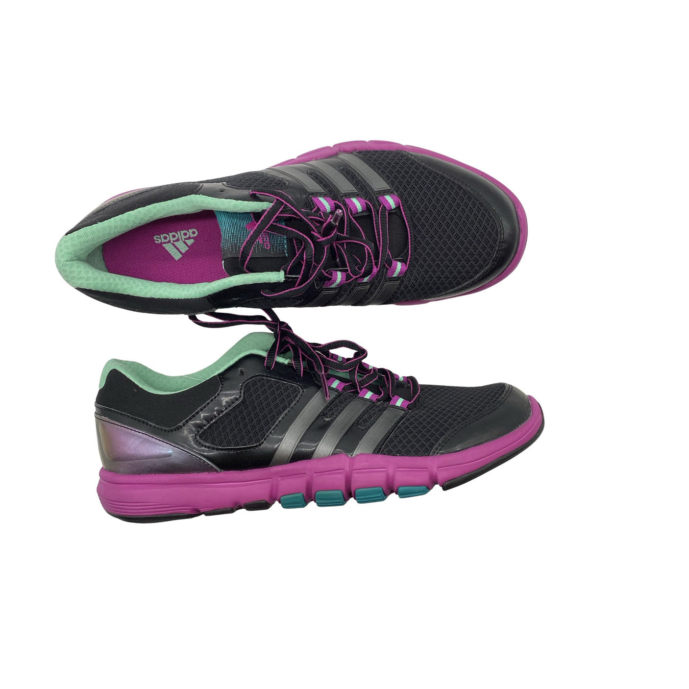 Naisten Adidas - Lenkkarit, koko 42 - Musta (1)