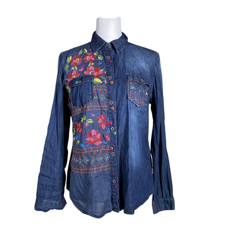 Naisten Desigual - Farkkupaita, koko 36 - Sininen ()