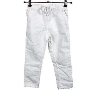 Unisex Next - Kangashousut, koko 98 - 104 - Valkoinen (1)