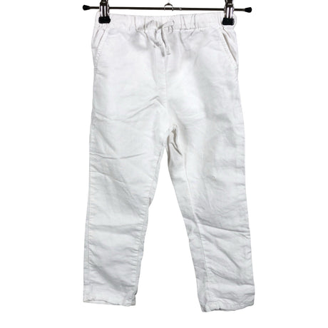 Unisex Next - Kangashousut, koko 98 - 104 - Valkoinen ()