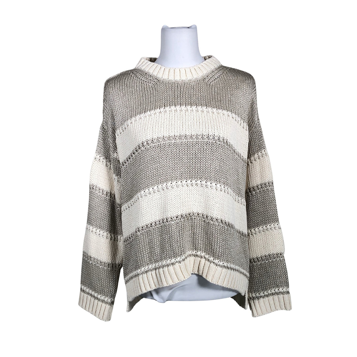 Naisten Massimo Dutti - Neulepaita, koko 40 - Beige (1)