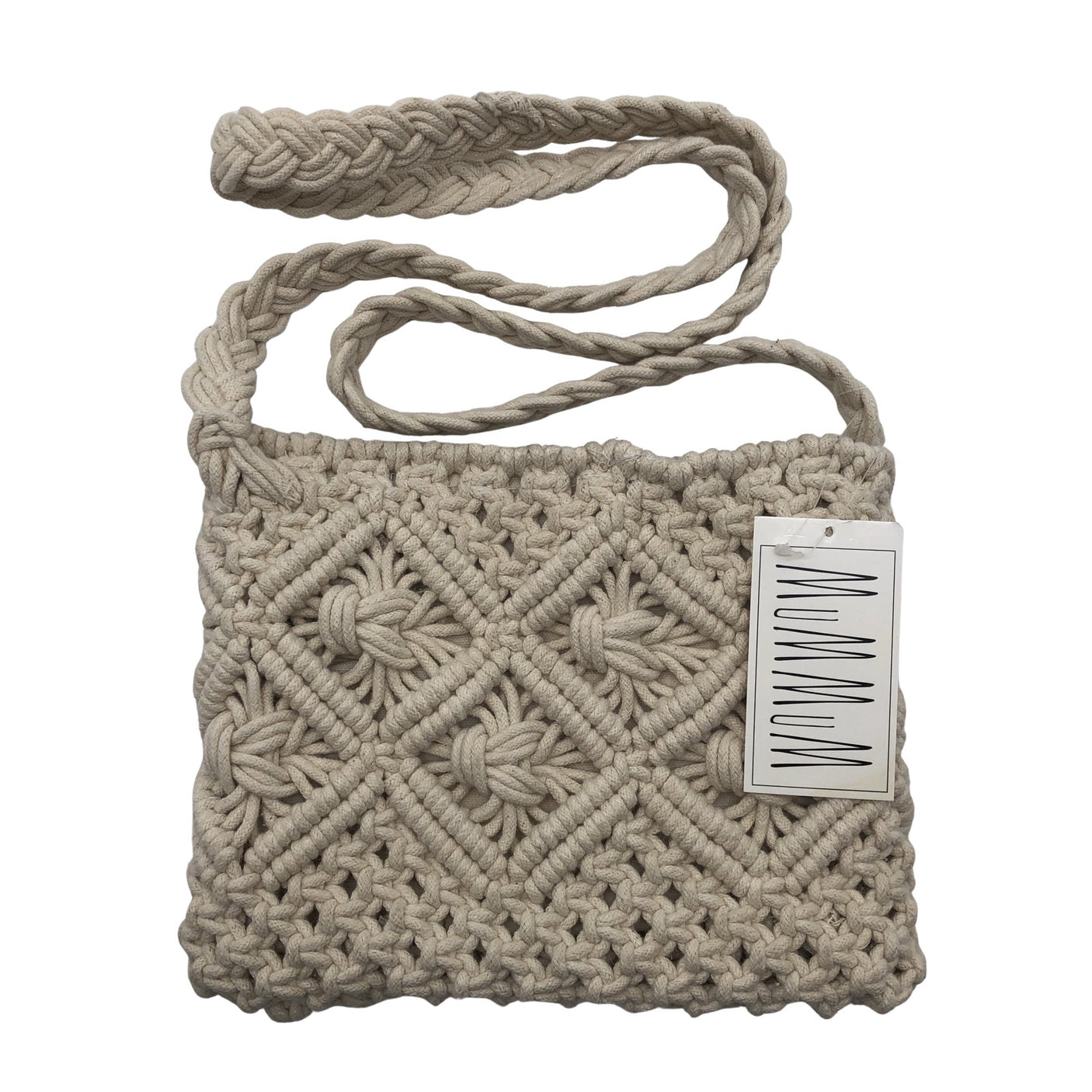 Naisten MuMMuM - Olkalaukku, koko Midi - Beige (1)