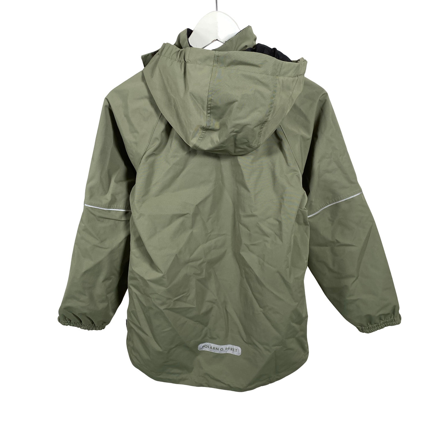 Unisex Polarn O. Pyret - Välikausitakki, koko 146 - 152 - Vihreä (2)