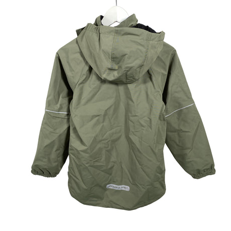 Unisex Polarn O. Pyret - Välikausitakki, koko 146 - 152 - Vihreä (2)