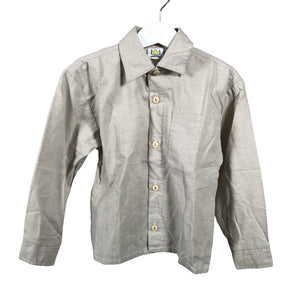 Unisex Kinderit - Kauluspaita, koko 98 - 104 - Beige (1)