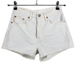 Naisten Levi's - Farkkushortsit, koko W27 - Valkoinen ()