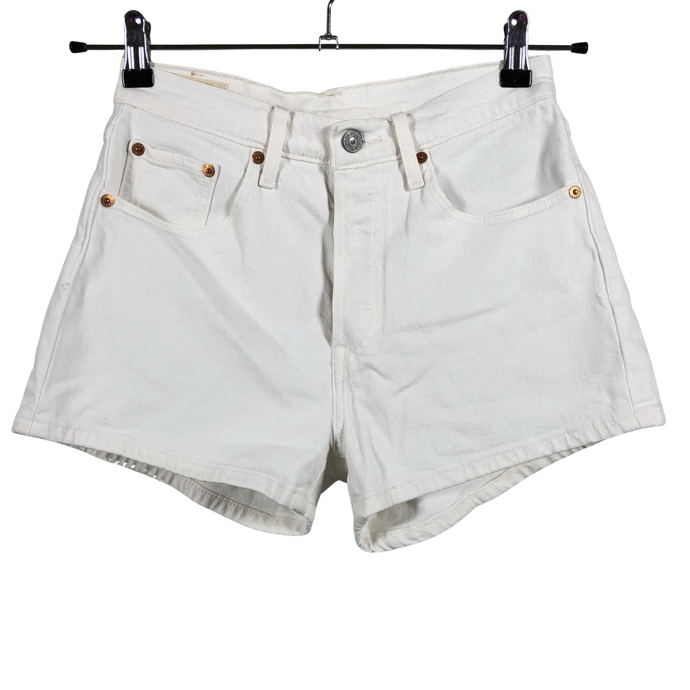 Naisten Levi's - Farkkushortsit, koko W27 - Valkoinen (1)