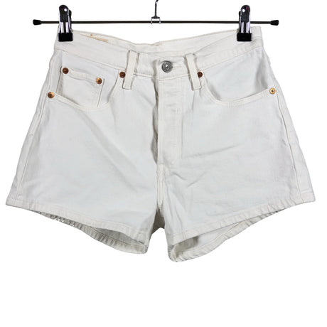 Naisten Levi's - Farkkushortsit, koko W27 - Valkoinen ()