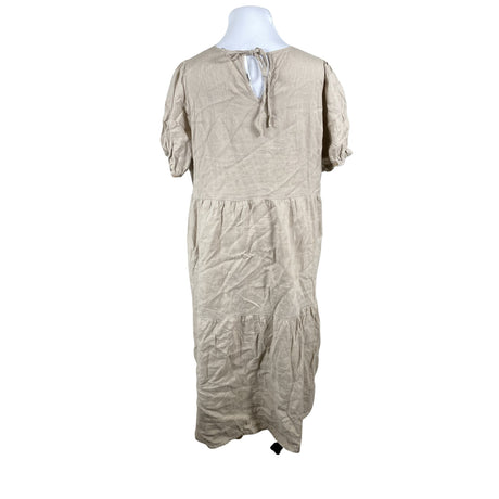 Naisten Nanso - Kangasmekko, koko 42 - Beige (2)