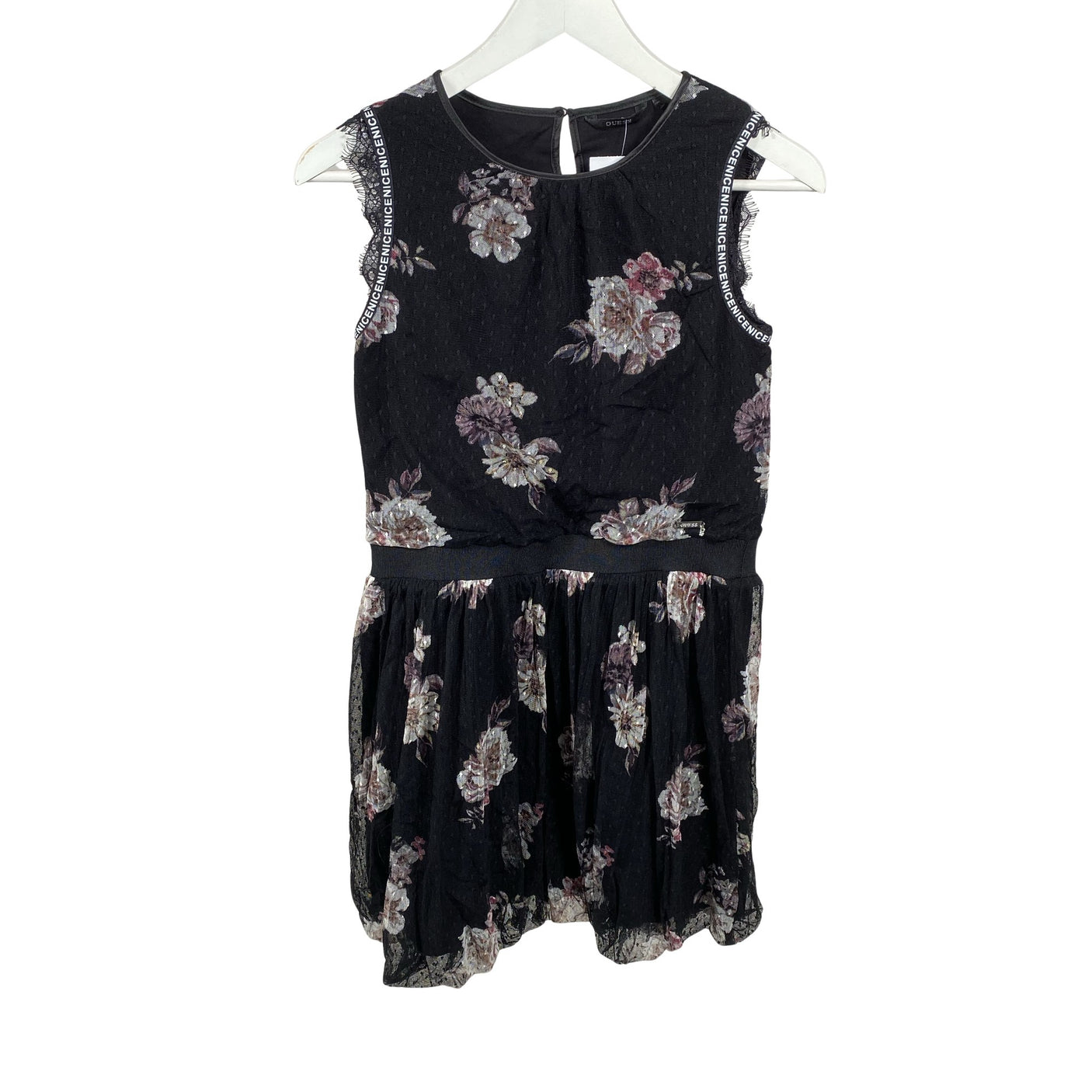 Tyttöjen Guess - Juhlamekko, koko 158 - 164 - Musta (1)