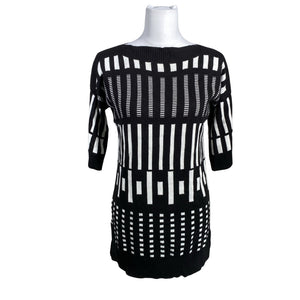 Naisten Marimekko - Neuletunika, koko 34 - Musta (1)