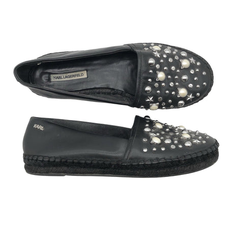 Naisten Karl Lagerfeld - Loaferit, koko 39 - Musta ()