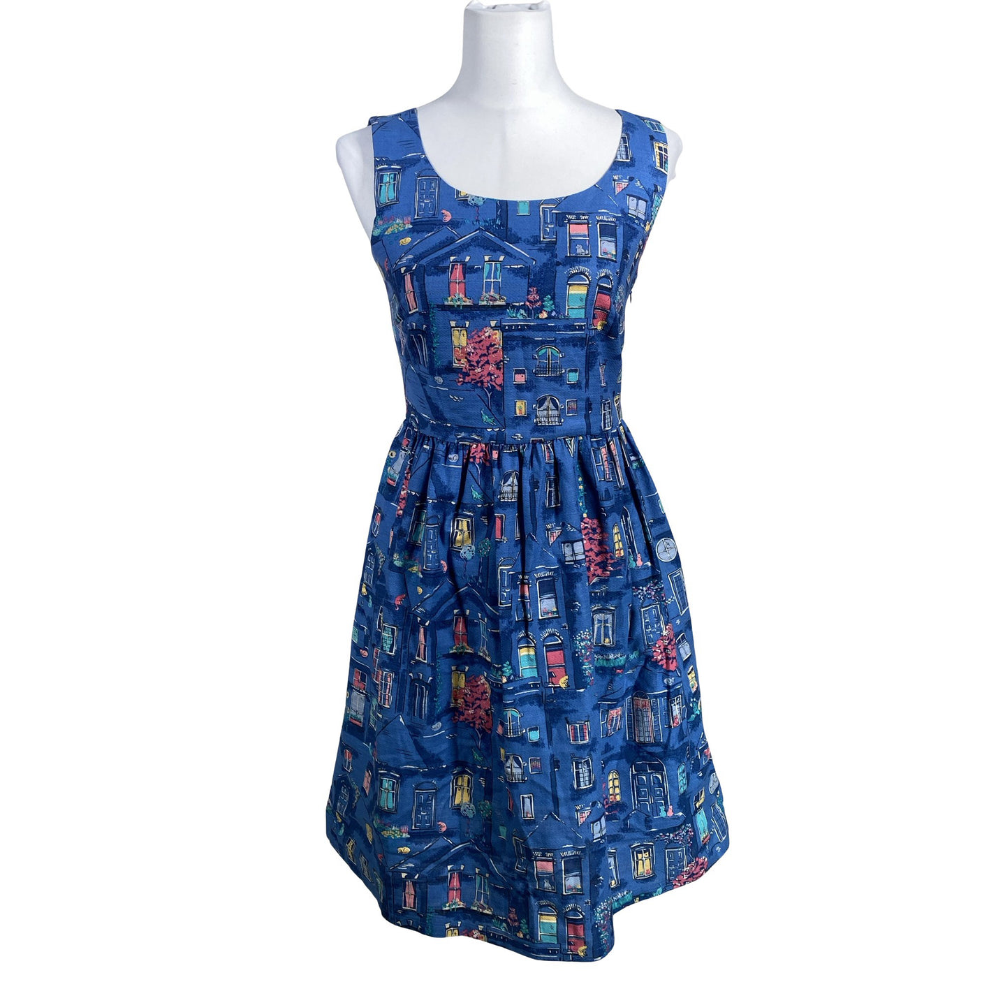 Naisten Cath Kidston - Kangasmekko, koko 36 - Sininen (1)