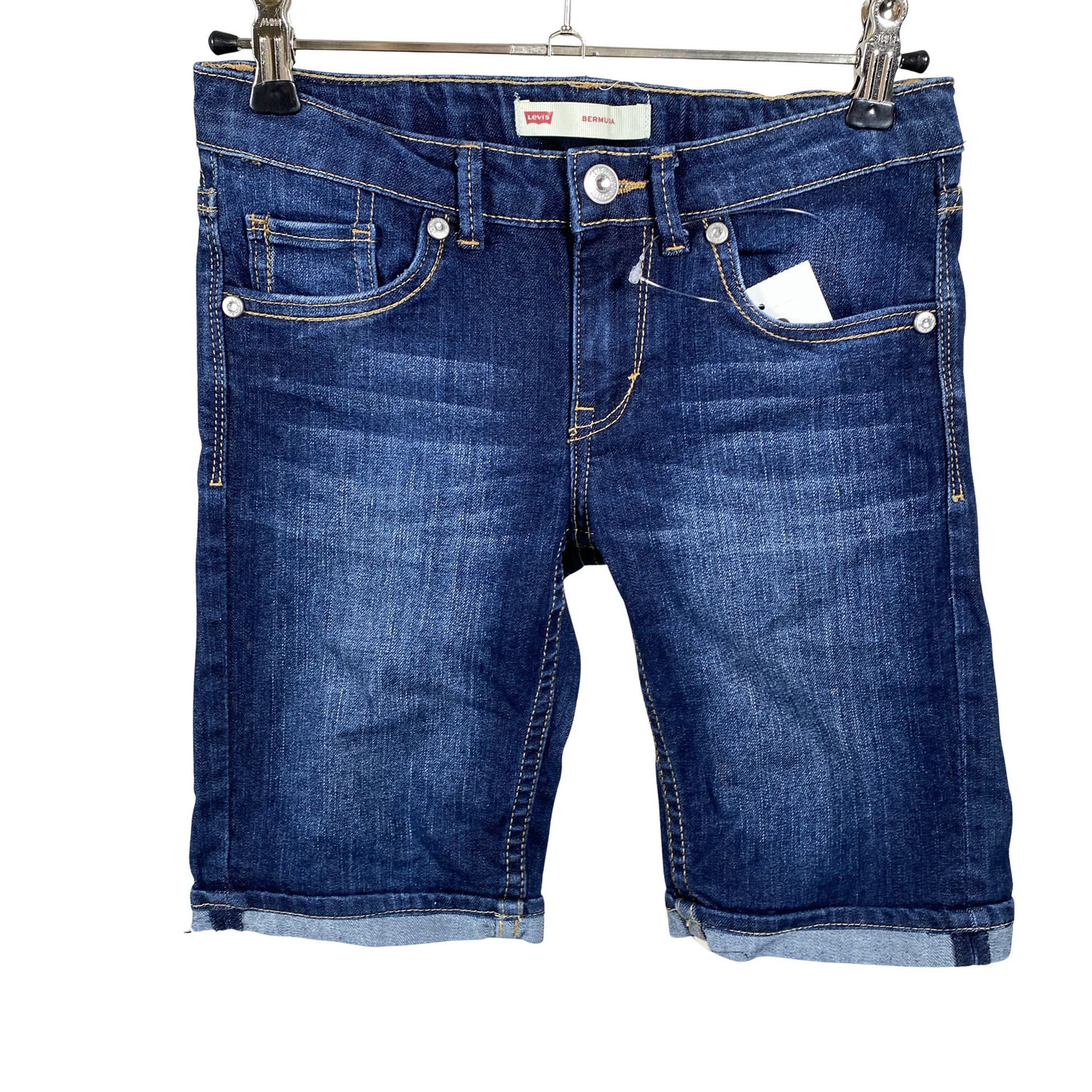 Tyttöjen Levi's - Farkkushortsit, koko 134 - 140 - Sininen (1)