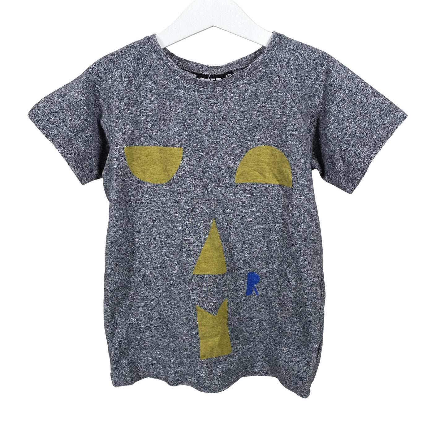 Unisex Papu - T-paita, koko 122 - 128 - Harmaa (1)