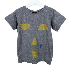 Unisex Papu - T-paita, koko 122 - 128 - Harmaa (1)