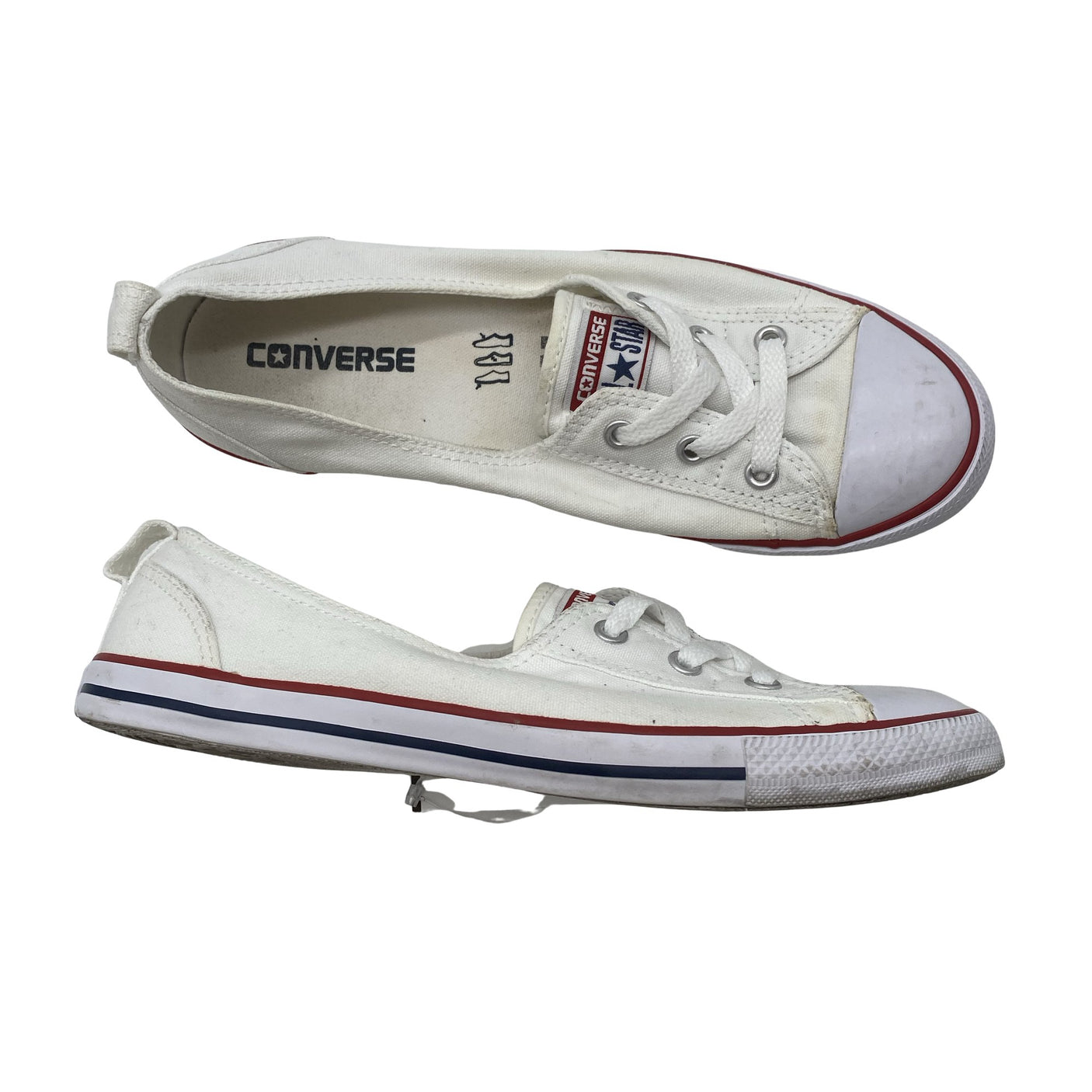 Naisten Converse - Tennarit, koko 40 - Valkoinen (1)