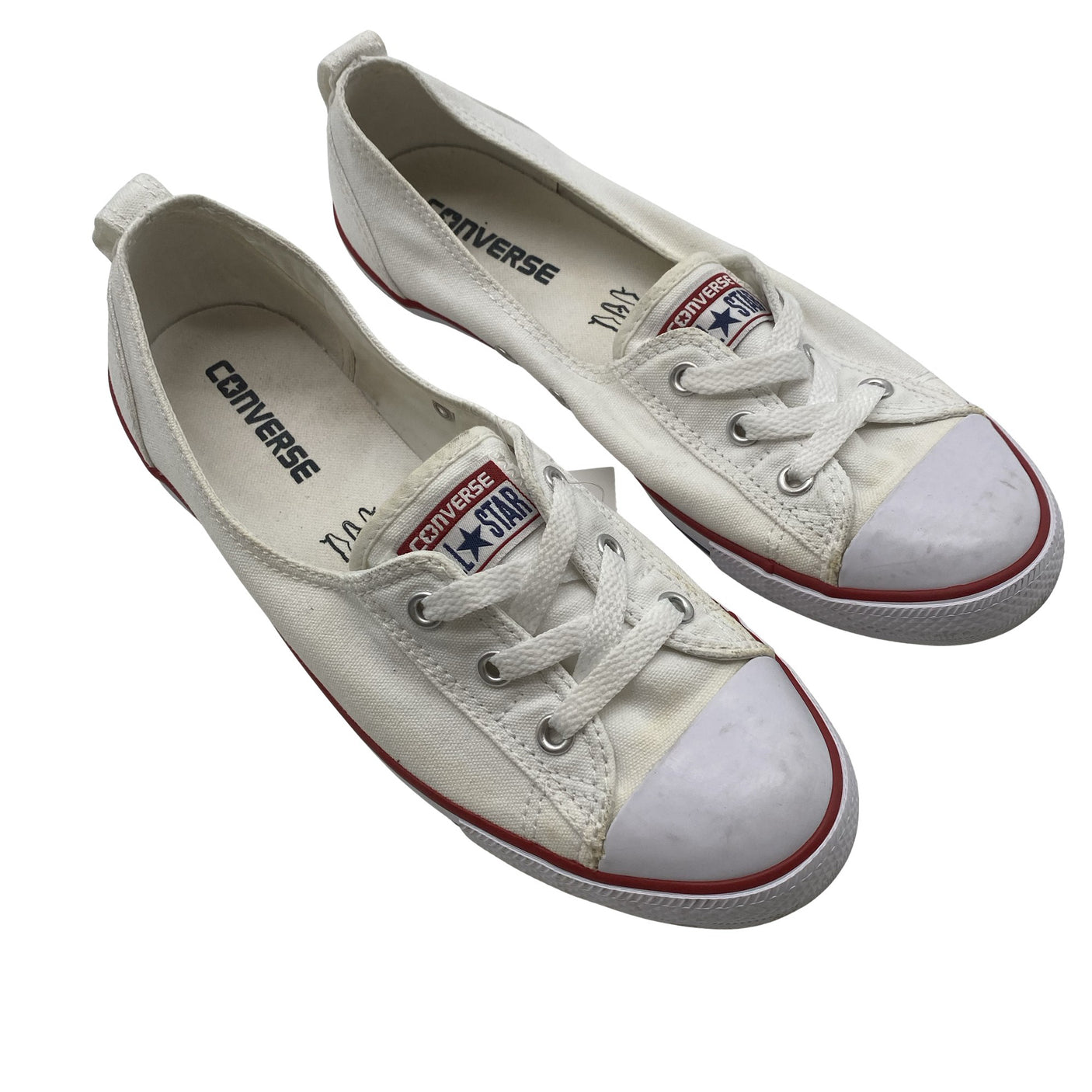 Naisten Converse - Tennarit, koko 40 - Valkoinen (2)
