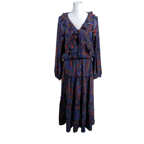 Naisten Lauren Ralph Lauren - Sifonkimekko, koko 38 - Sininen ()