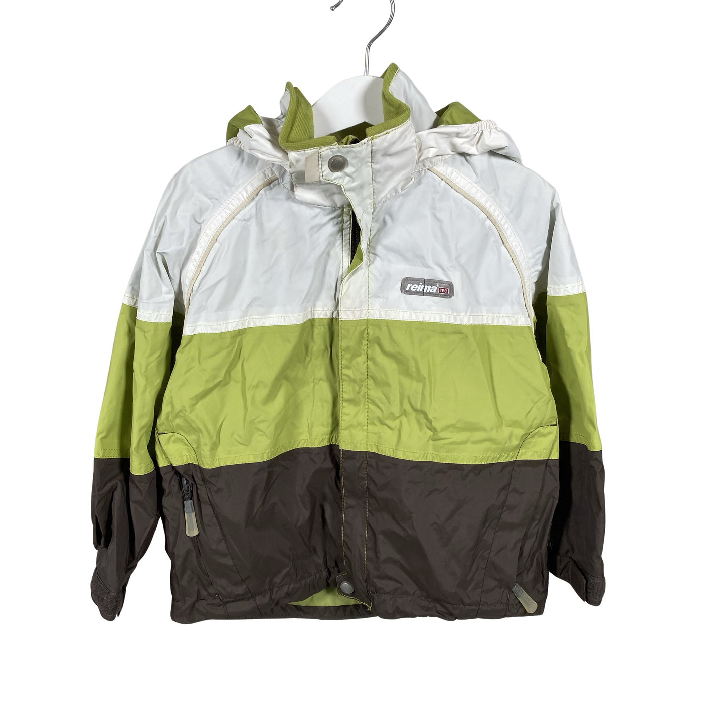 Unisex Reima - Välikausitakki, koko 92 - 98 - Vihreä (1)