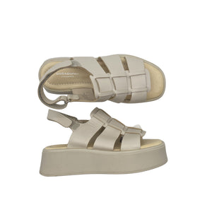 Naisten Vagabond - Korolliset sandaalit, koko 37 - Beige (1)