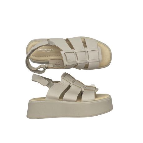 Naisten Vagabond - Korolliset sandaalit, koko 37 - Beige ()
