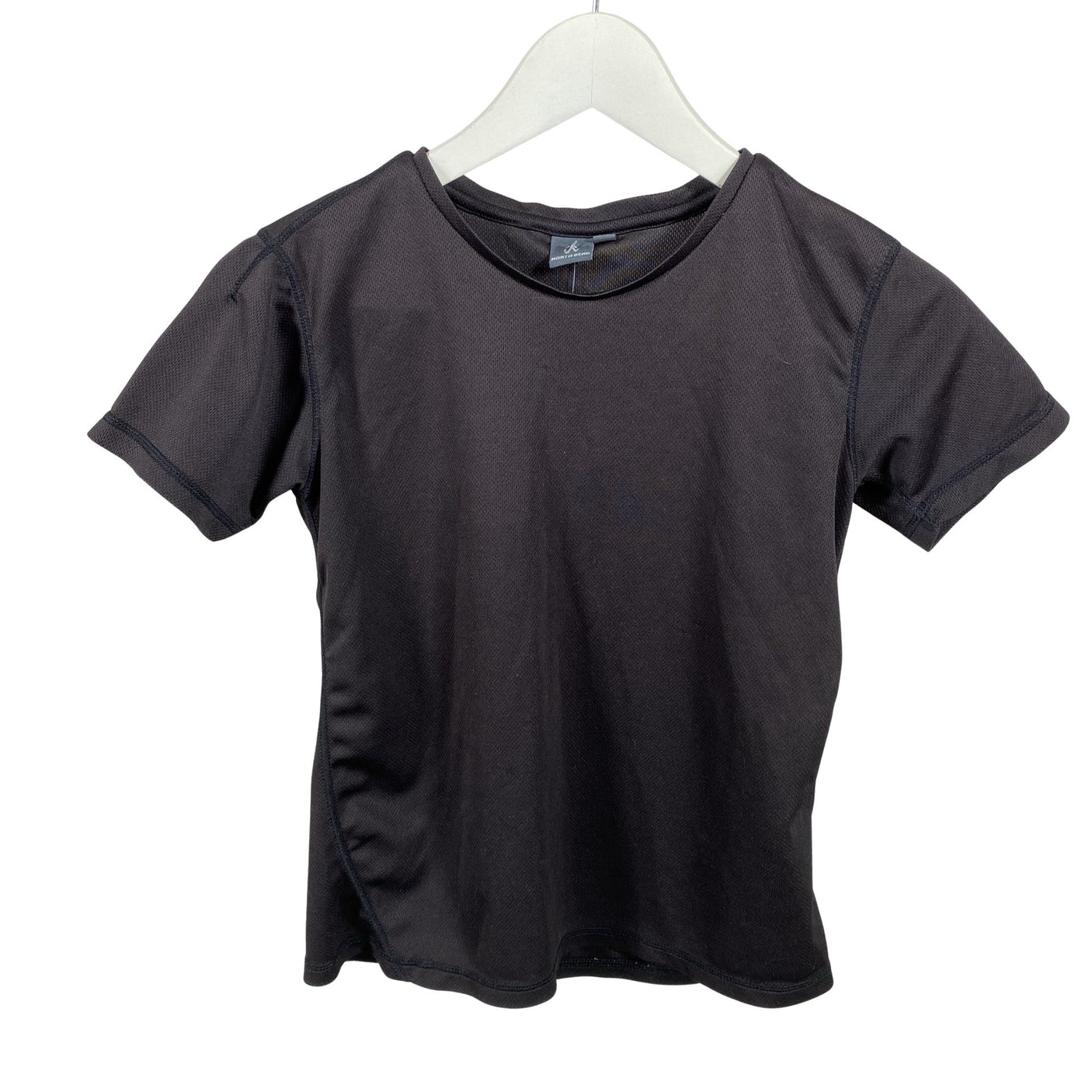 Unisex North Bend - Urheilupaita, lyhyet hihat, koko 134 - 140 - Musta (1)