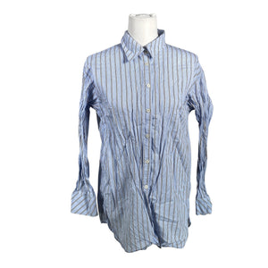 Naisten Massimo Dutti - Kangastunika, koko 38 - Sininen (1)