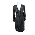 Naisten Massimo Dutti - Sifonkimekko, koko 34 - Harmaa ()