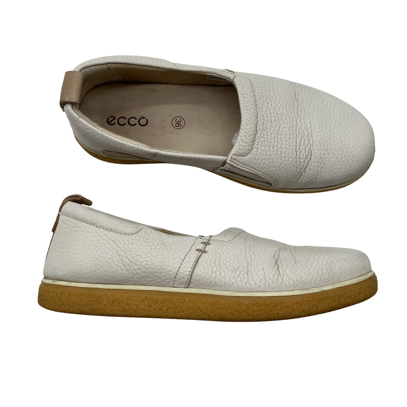 Naisten Ecco - Loaferit, koko 36 - Beige (1)