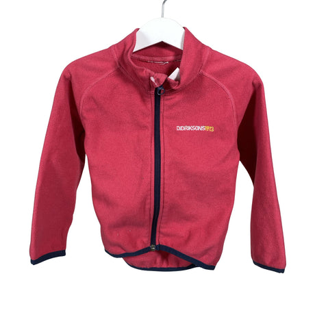 Unisex Didriksons - Fleecetakki, koko 92 - 98 - Pinkki ()