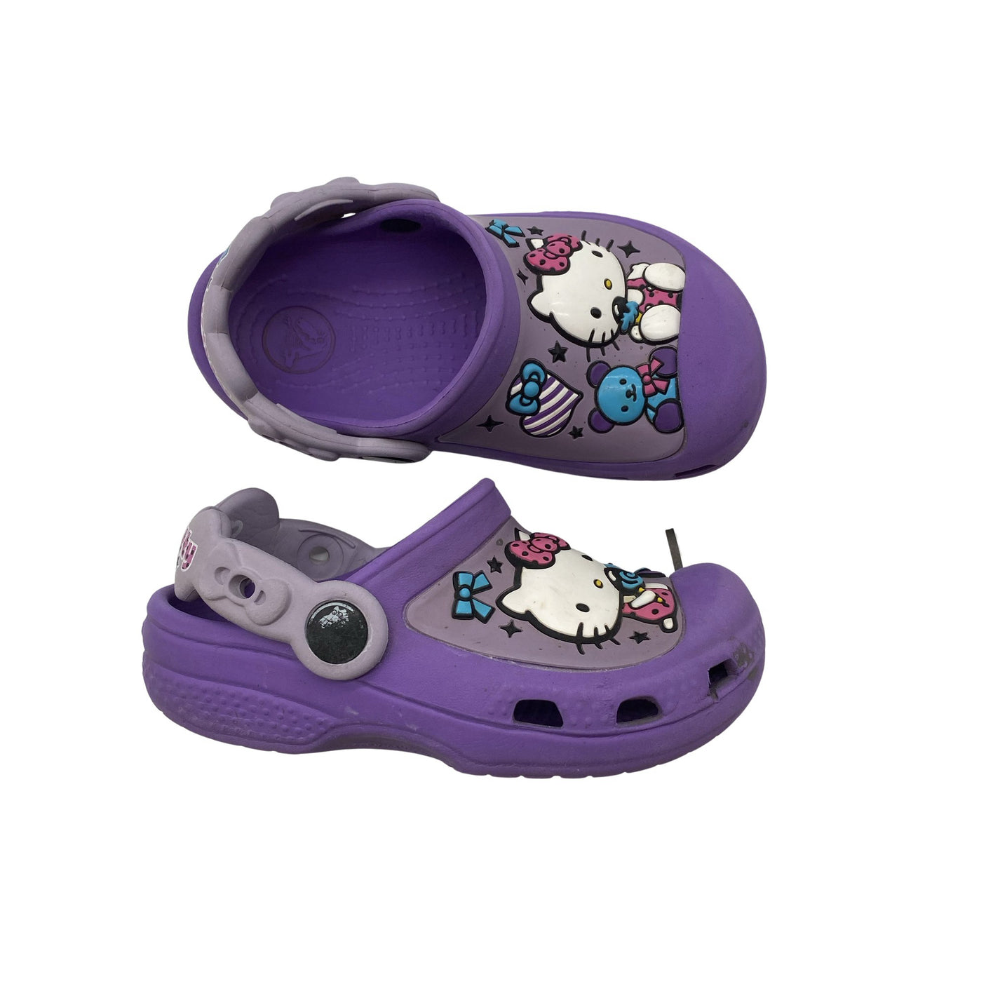 Unisex Crocs - Pistokkaat, koko 24 - Violetti (1)