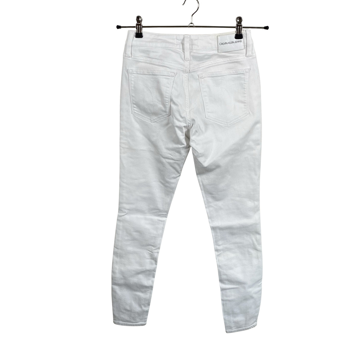 Naisten Calvin Klein Jeans - Farkut, koko W27 - Valkoinen (2)