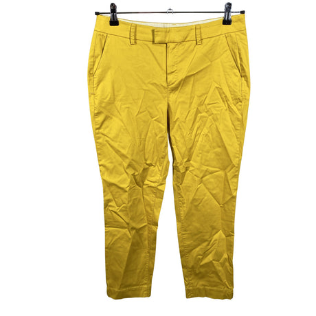 Naisten Massimo Dutti - Kangashousut, koko 38 - Keltainen ()