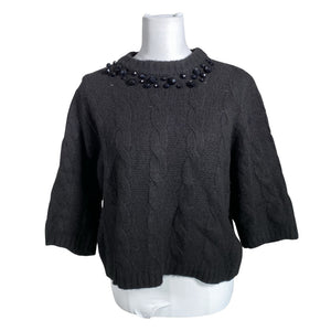 Naisten InWear - Neulepaita, koko 40 - Musta (1)