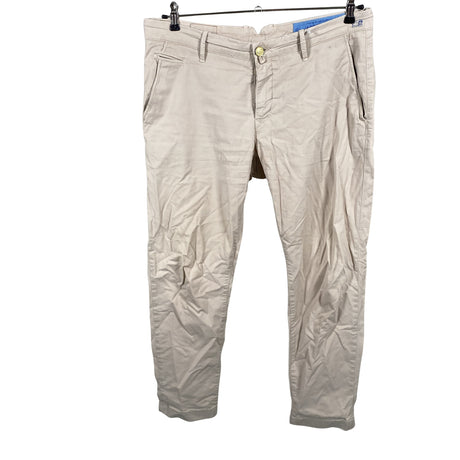 Miesten Jacob Cohën - Kangashousut, koko W35 - Beige ()