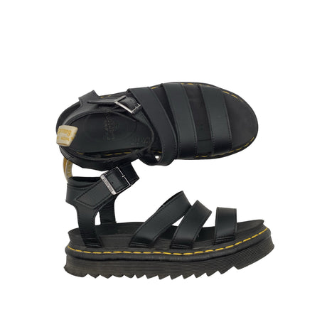 Naisten Dr. Martens - Sandaalit, koko 39 - Musta ()