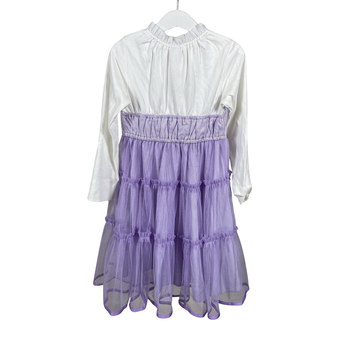 Tyttöjen Anna Sui - Kangasmekko, koko 116 - 122 - Violetti (2)