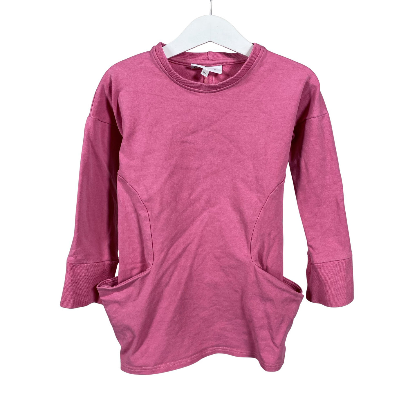 Tyttöjen Gugguu - Collegetunika, koko 110 - 116 - Pinkki (1)