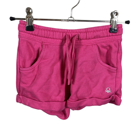 Tyttöjen Benetton - Collegeshortsit, koko 104 - 110 - Pinkki ()