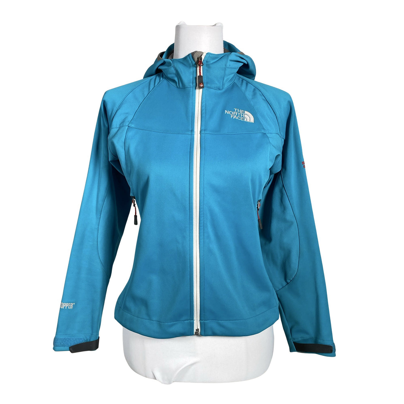Naisten The North Face - Softshell-takki, koko 34 - Turkoosi (1)