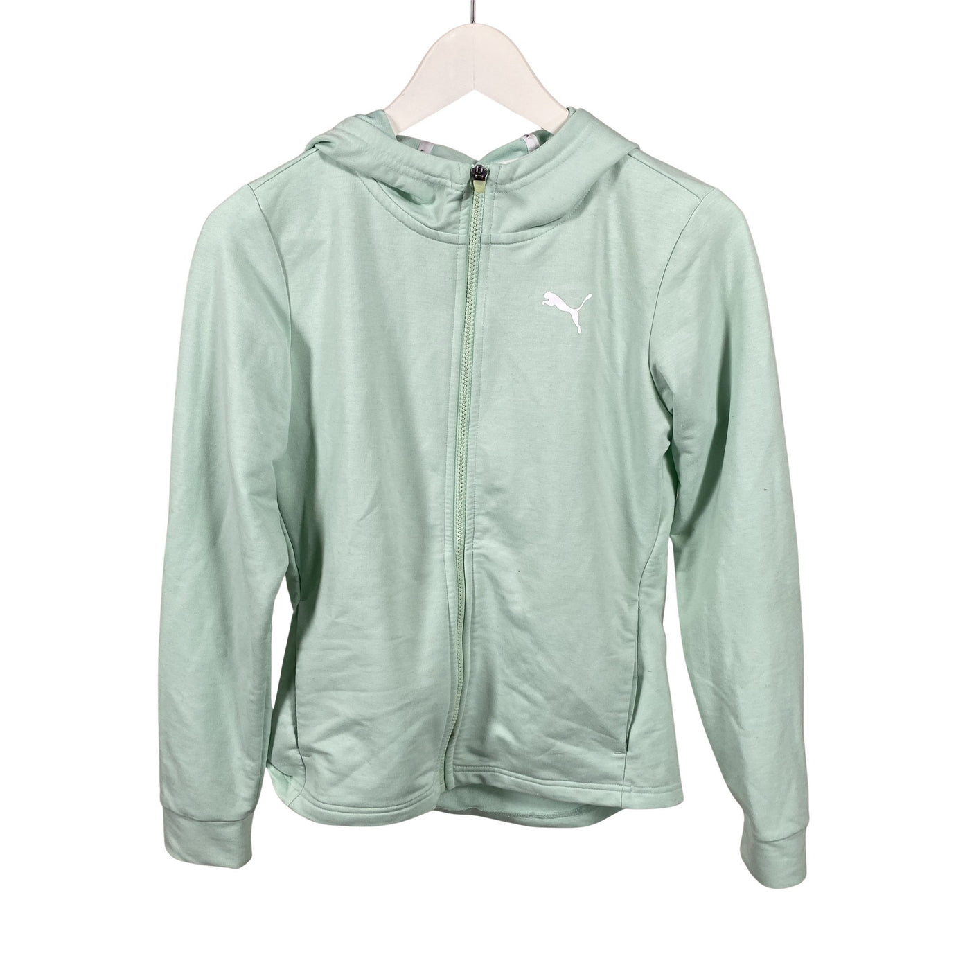 Tyttöjen Puma - Huppari, koko 158 - 164 - Vihreä (1)